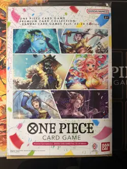 One Piece Card Game Premium Card Collection Fest 23 24 Edition sealed folder - Image 1