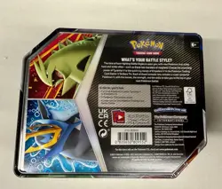 Pokemon Trading Card Game V Strikers Tin Empoleon V Tyranitar Box - Image 2