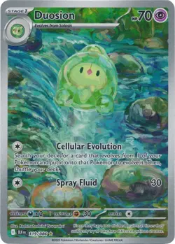 Duosion 119/086 Black Bolt BLK English Pokemon Card NM - Image 1