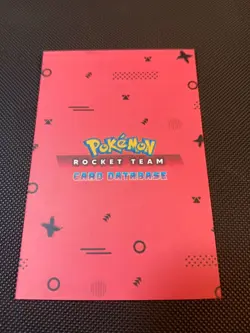 Pokemon Evil Porygon Cracked Ice Holo Team Rocket Card Database Set Peru - Image 2