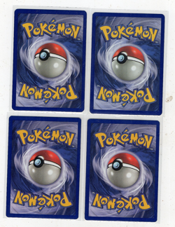 Pokemon TCG Promo WB The First Movie Black Star Pikachu Lot (4) Cards NM - Image 2