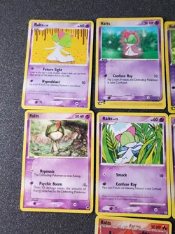 Ralts lot of 7 Vintage Pokemon Cards - Image 2