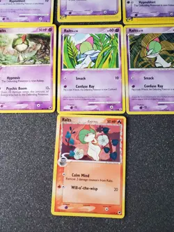 Ralts lot of 7 Vintage Pokemon Cards - Image 4
