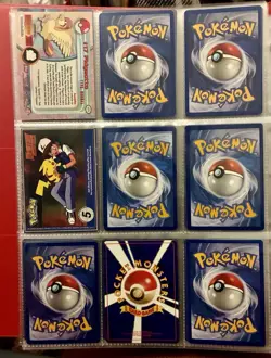 Vintage Pokemon Card Collection - No Binder Lot 5 Pages - Holo - Modern LP/NM - Image 4