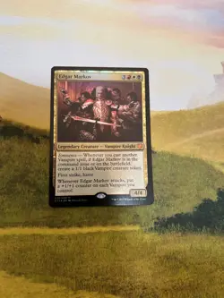 *Foil* Edgar Markov (Commander 2017) Magic The Gathering Card - Image 1