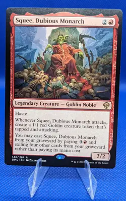 MTG Squee, Dubious Monarch Dominaria United 146/281 Regular Rare - Image 1