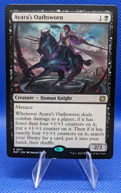MTG Ayara's Oathsworn March of the Machine: The Aftermath 0011 Regular Rare - Image 1
