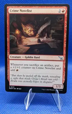 Crime Novelist MURDERS AT KARLOV MANOR Regular Uncommon MKM 121 mtg NM/M - Image 1