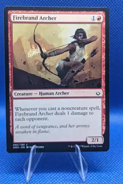 MTG Firebrand Archer Hour of Devastation 092/199 Regular Common - Image 1