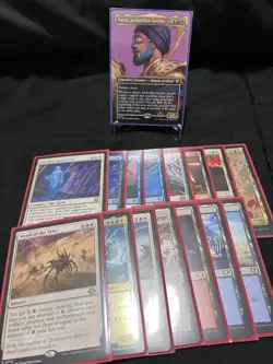 Custom MtG EDH Feat. Satya, Aetherflux Genius (Blue Red White) - Image 5