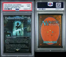 2024 MTG SECRET LAIR DROP FOIL #1741 ADAMANTIUM BONDING TANK PSA 9 - Image 3