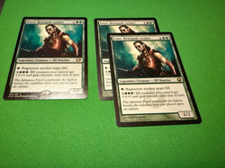3x NM Ezuri, Renegade Leader, 2x Scars of Mirrodin, 1x Commander 2014 - Image 1