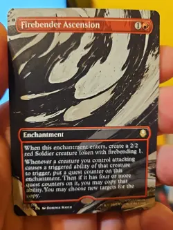 MTG - Avatar: The Last Airbender - Firebender Ascension - Borderless - NM - NF - Image 1