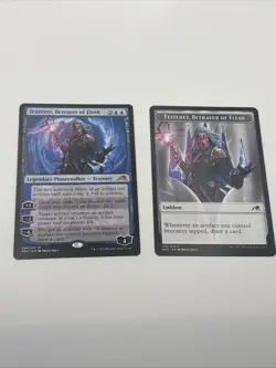 Tezzeret, Betrayer of Flesh Commander: Murders at Karlov Manor W/ Emblem - Image 1