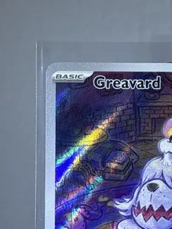 Pokemon TCG Greavard - Scarlet & Violet Base Set Holo Illustration Rare 214/198 - Image 2
