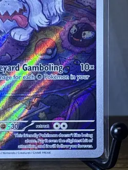 Pokemon TCG Greavard - Scarlet & Violet Base Set Holo Illustration Rare 214/198 - Image 5