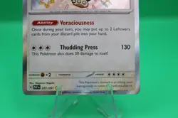 2024 Pokemon SV Paldean Fates PAF EN Snorlax #202/091 NM - Image 4