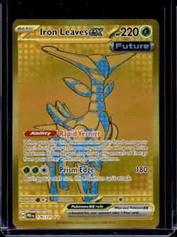 2025 Pokemon Prismatic Evolutions Iron Leaves ex #176/131 - Image 1
