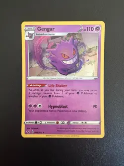 Gengar 085/202 SWSH01: Sword & Shield Base Set Holo Pokemon TCG (a) - Image 1