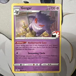 Gengar 066/196 Prize Pack Series 3 (Three) Pokemon Play! Lost Origin - Image 1