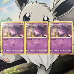 Gengar 066/196 Prize Pack Series 3 (Three) Pokemon Play! Lost Origin - Image 2