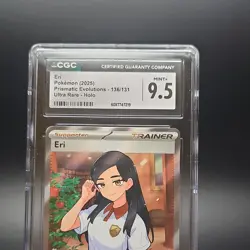 Pokemon Eri Trainer Ultra Rare Holo Sv: Prismatic Evolutions 136/131 CGC 9.5 - Image 1