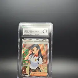 Pokemon Eri Trainer Ultra Rare Holo Sv: Prismatic Evolutions 136/131 CGC 9.5 - Image 5