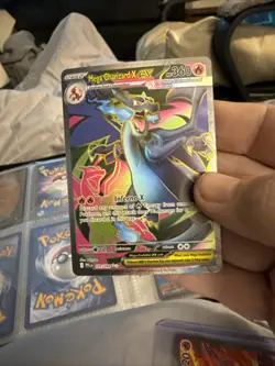 Pokemon Mega Charizard X ex Ultra Rare Full Art Holo Phantasmal Flames #109/094 - Image 2