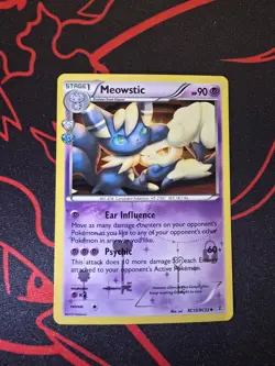 Pokemon Meowstic RC15-32 Generations Radiant Collection Holo 90HP Stage 1 - Image 1