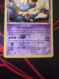 Pokemon Meowstic RC15-32 Generations Radiant Collection Holo 90HP Stage 1 - Image 3