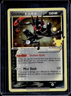2019-2023 Pokemon SWSH Black Star Promos Greninja #SWSH144 - Image 1