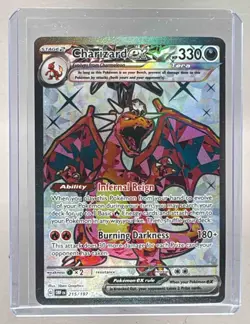 Charizard ex 2023 Pokemon SV Obsidian Flames - OBF EN #215 - Image 1