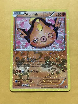 Pokemon TCG Stunfisk Legendary Treasures: Radiant Collection RC12/RC25 MP - Image 1