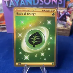 TCG Pokemon Scarlet & Violet Paldea Evolved 278/193 Gold - Grass Energy NM - Image 1