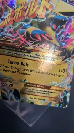 M Manectric EX (120 Secret Rare) 120/119 XY-Phantom Forces Pokemon Holo HP - Image 4