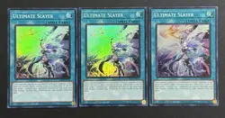 2024 YUGIOH RA02 SUPER RARE ULTIMATE SLAYER X3 NM SET - Image 1
