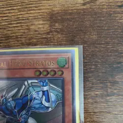 Yu-Gi-Oh! TCG Elemental HERO Stratos OP09-EN001 Ultimate NM - Image 4