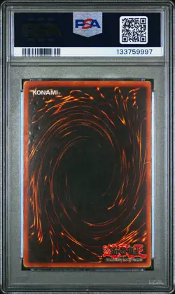 2002 YU-GI-OH! STARTER DECK: YUGI #006 DARK MAGICIAN PSA 1 - Image 2