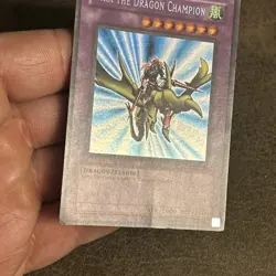 Gaia the Dragon Champion LOB-125 Unlimited Secret Rare MP - Image 2