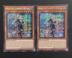 2024 YUGIOH MP24 SECRET RARE ARIAS THE LABRYNTH BUTLER X2 NM SET - Image 1