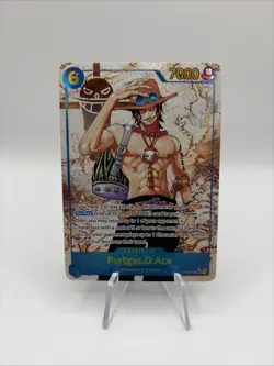 One Piece TCG Portgas D. Ace OP13‑119 Alt Art SEC Carrying on His Will - Image 1