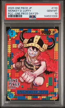 2025 ONE PIECE JPN PREMIUM COLLECTION ONE PIECE DAY'25 MONKEY D. LUFFY PSA 10 - Image 1