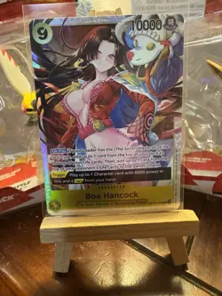 Boa Hancock OP14-112 SR The Azure Sea’s Seven One Piece TCG English Mint+ - Image 1