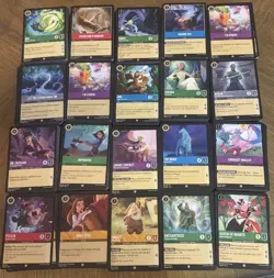 (2000) DISNEY LORCANA - CHAP 2 FLOODBORN - LOT OF 2000 - ALL COMMON - Image 1