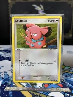 Pokemon Card Ex Unseen Forces Snubbull 74/115 2005 Reverse Holo - Image 1
