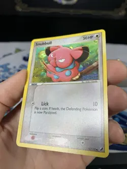 Pokemon Card Ex Unseen Forces Snubbull 74/115 2005 Reverse Holo - Image 4