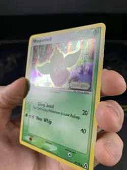 Pokemon Card Ex Legend Maker Weepinbell 47/92 2006 Reverse Stamped Holo NM - Image 4
