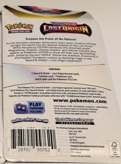 Pokemon SWSH Lost Origin Booster Pack BLISTER PACK 10 Cards + CROAGUNK PROMO NEW - Image 2