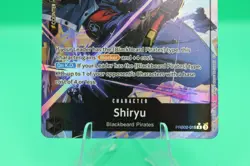 One Piece CCG Shiryu Rare Alt Foil Card PRB02-015 NM - Image 4