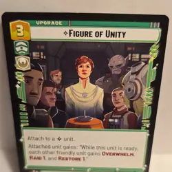Star Wars Unlimited Figure of Unity Legendary Secrets Of Power Card 104/264 - Image 3